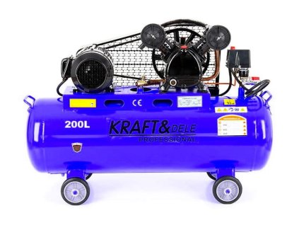 Olejový kompresor 200 l, 2 piesty, 400 V KD4063