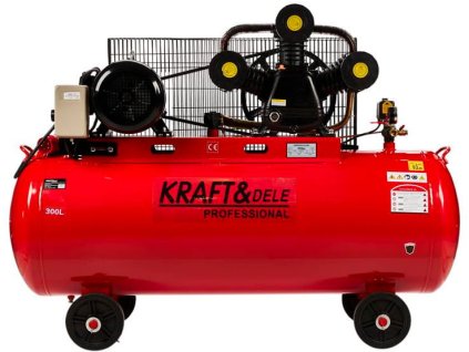 Olejový kompresor 300 l, 3 piesty KD1411 Separátor