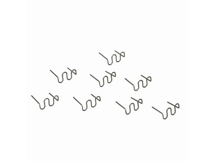 Svorky na zváranie plastov 500 ks. KD10766