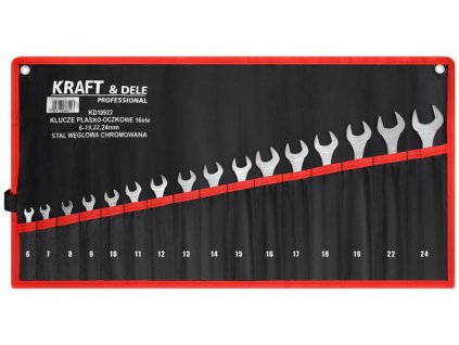 Ploché kľúče s okom 16 ks kd10922