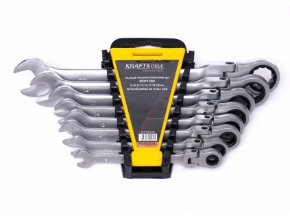 Ploché kľúče s okom 8 ks kd11302