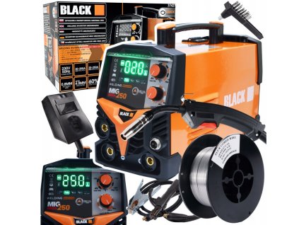 Screenshot 2024 08 28 at 11 27 17 ZESTAW SPAWARKA MIGOMAT MIG FCAW MMA 250A FLUX PODŚWIETLENIE LED NOWY MODEL (37427) • Cena Opinie • Półautomaty spawalnicze 16284605559 • Allegro