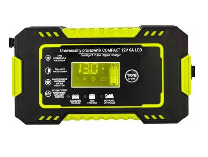 Automatická nabíjačka batérií LCD 12 V / 6 A KD1290