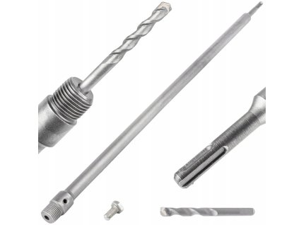 Screenshot 2025 05 09 at 13 11 27 ADAPTER SDS PLUS UCHWYT OTWORNICA PRZEDŁUŻKA KORONEK FREZ BETONU SDS 350MM (5907737322021) • Cena Opinie 16932008245 • Allegro