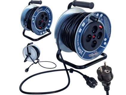 Screenshot 2025 06 05 at 15 03 49 METALOWY 25m 3x2 5 PRZEDŁUŻACZ BĘBNOWY NA BĘBNIE (6974376991207) • Cena Opinie 13678210833 • Allegro