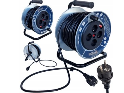 Screenshot 2025 06 05 at 15 15 26 METALOWY 50m 3x2 5 PRZEDŁUŻACZ BĘBNOWY NA BĘBNIE MOCNY SOLINDNY WYTRZYMAŁY (5905567811821) • Cena Opinie 15591654150 • Allegro