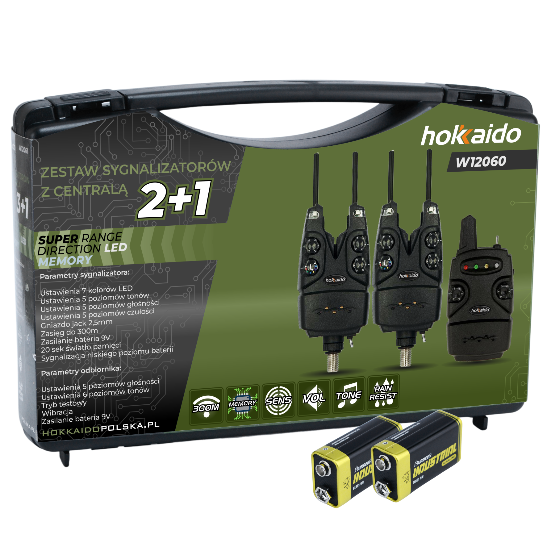 Hokkaido W12060 – nastavenie signalizátoru