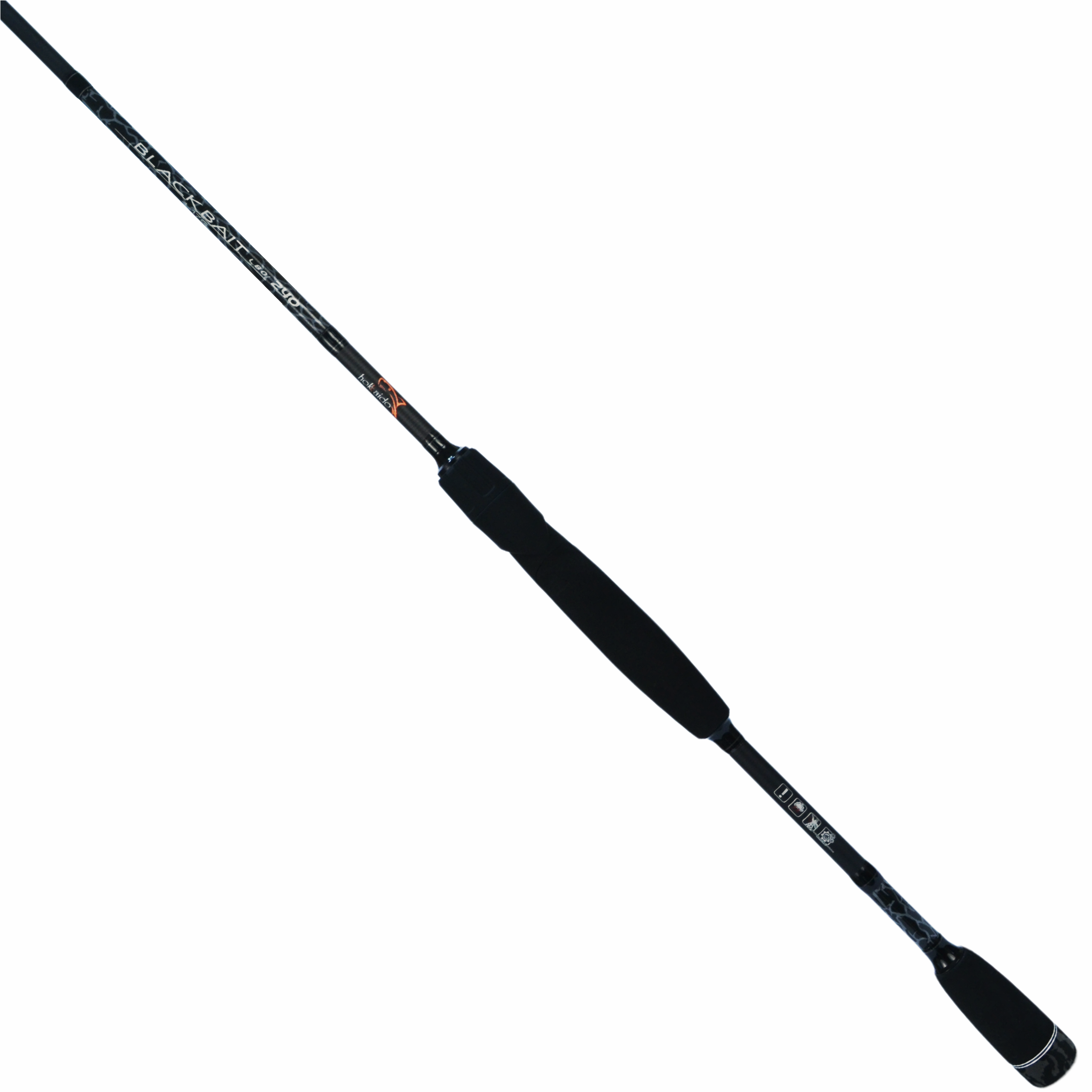 Hokkaido Black Bait spinningový prut — špička prutu