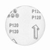 Brúsny papier 50 ks, kotúč 125 mm P120 so suchým zipsom KD11805