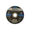 67971 rezaci kotouc na kov geko premium 125x1 2 inox 10 100 400