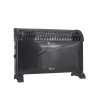 55797 2 cerny konvektorovy radiator s termostatem 2000 w 1