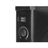 55797 4 cerny konvektorovy radiator s termostatem 2000 w 1