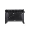 55797 1 cerny konvektorovy radiator s termostatem 2000 w 1