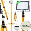 60804 led svetlomet 100 w s teleskopickym stativem a kabelem neutralni bila barva 4500 k 1