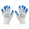 64065 1 ochranne rukavice z polyesteru velikost 8 latexove bilo modre 12 240