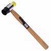 Gumené plastové kladivo 30 mm s drevenou rukoväťou KD903