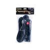 66354 1 prodluzovaci kabel cerna zasuvkova lista 3 zasuvky 5 m 40