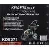 Vysokotlakový čistič KRAFT&DELE KD5371 3400 W 280bar na náročné úlohy