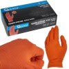 Nitrilové rukavice Solid Grip 50 ks Veľkosť x l Oranžová