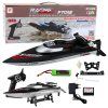 48105 1 rc motorovy clun ft012 cerny 50km h 2 4g