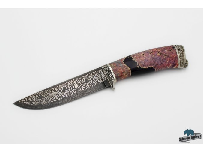 Exkluzivní nůž z mozaikového damašku Esus