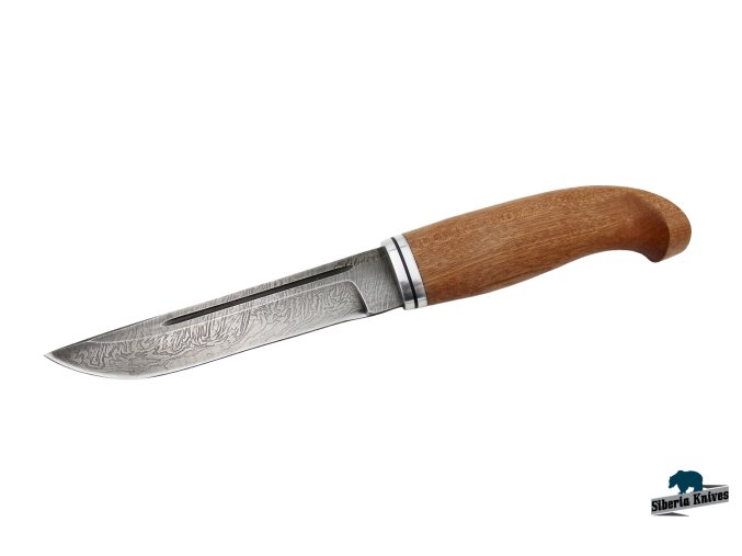 Finský nůž z damaškové oceli Puukko