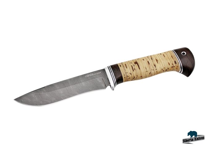 Ručně vyrobený nůž z damaškové oceli Codex