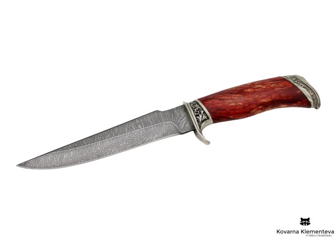 Ručně kovaný nůž Baroko od značky Kovárna Klementěva