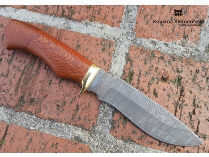 Nůž z damascénské oceli Ančar - lacewood