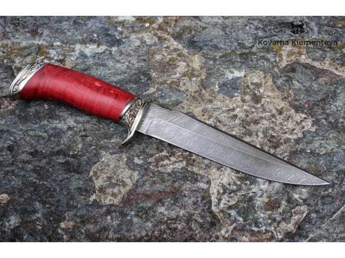 Nůž z damaškové oceli Kurgan (1)
