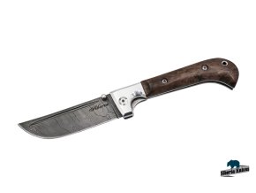Zavírací ručně kovaný nůž z damašku Pčak