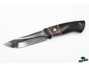 Exkluzivní nůž z laminovaného damašku Black Horse