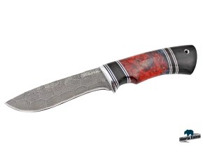 Ručně vyrobený nůž z damaškové oceli Universum