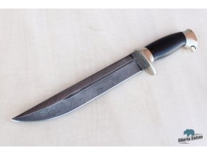 Lovecký nůž z damaškové oceli Husar