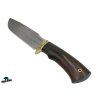 Ručně kovaný lovecký nůž z damaškové oceli Tesák Black
