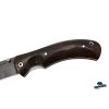Zavírací ručně kovaný nůž z damašku Vlkodav