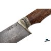 Damaškový nůž s názvem Pčak - karelská bříza
