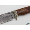 Ručně kovaný lovecký nůž z damaškové oceli Kelt