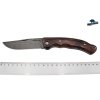 Zavírací ručně kovaný nůž z damašku Grizzly