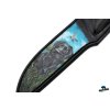 Ultra exkluzivní nůž z damaškové oceli a oceli S390 Huntsman