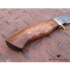 Nůž z damascénské oceli Lovec - mahagon