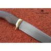 Nůž z damaškové oceli Liška - wenge