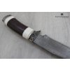 Nůž z damaškové oceli Fénix - wenge, losí roh