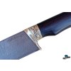 Ručně kovaný nůž z damascenské oceli Pčak