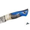 Lovecký nůž z oceli Mamut III - blue edition