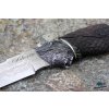 Nůž z torzní laminované damaškové oceli Sova