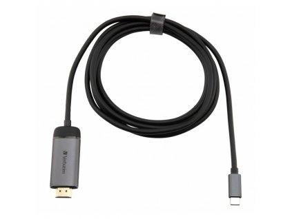 Kabel Verbatim USB-C/HDMI 4K, 1,5m - černý