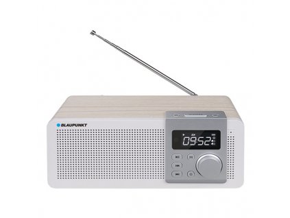 Radiopřijímač Blaupunkt PP14BT, bílo-hnědý