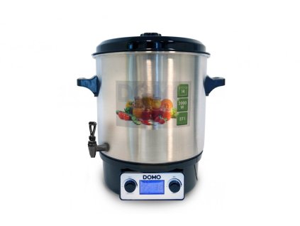 Nerezový zavařovací hrnec DOMO DO 42325 PC s LCD displejem, 2000W
