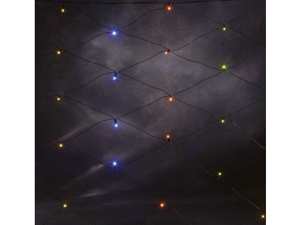 Síť 3751-500,120 LED Barevných, 2.5 x 1.5 m KONST